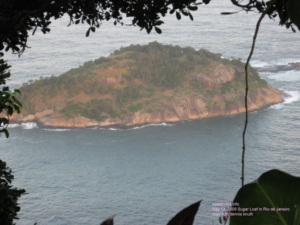 Offshore mountain island in Rio