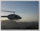 Helicoptor passes by
