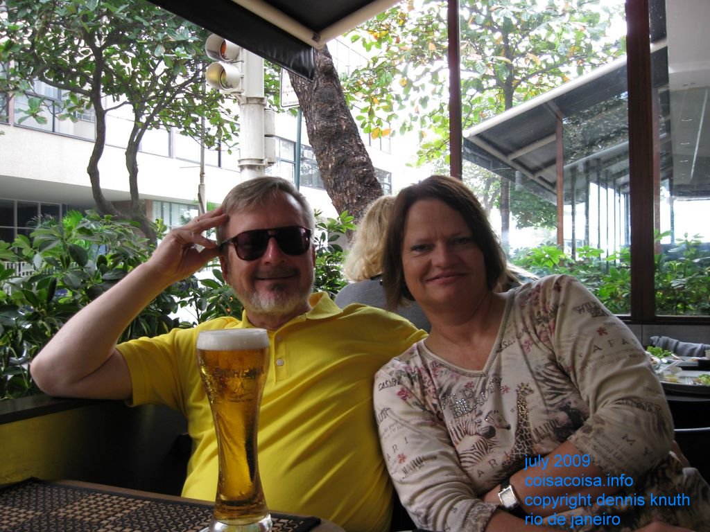 Dennis drinks beer for breakfast