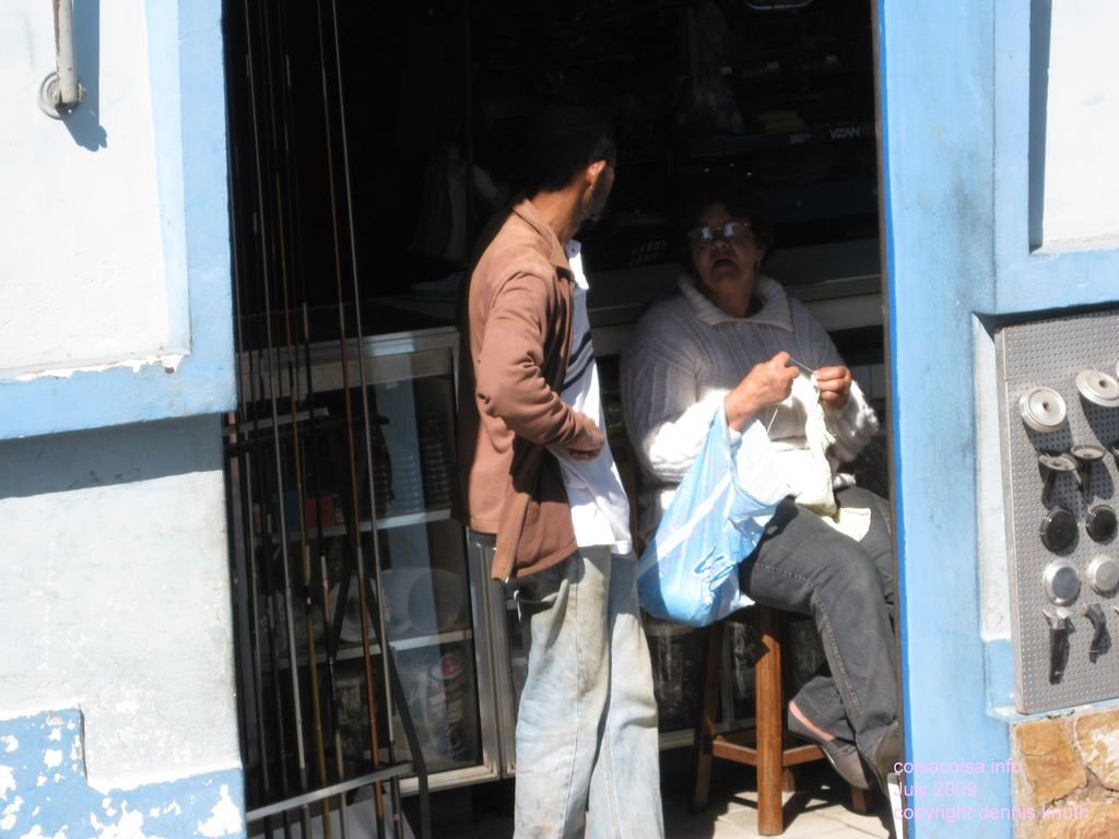 Bus station in Carmopolis de Minas Brazil