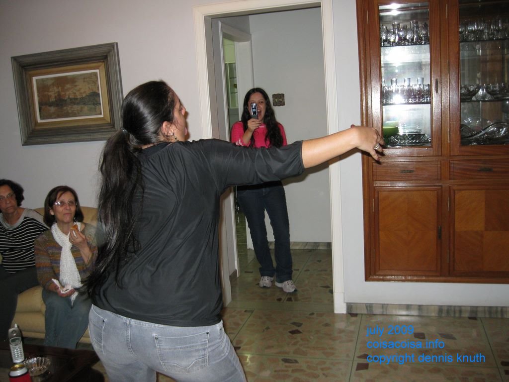 Vivianne does a soccer cheer