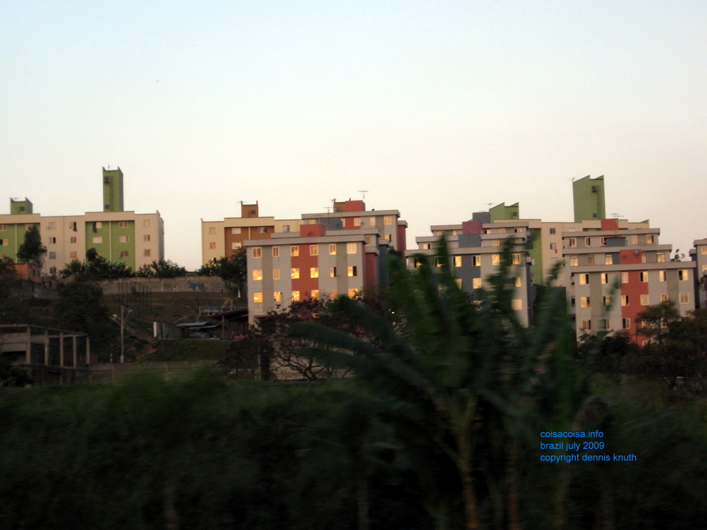 New apartment buildings iin Belo Horizonte