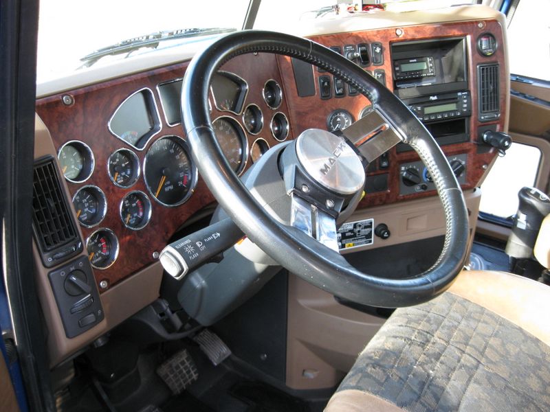 Command center of the John Deere Tractor