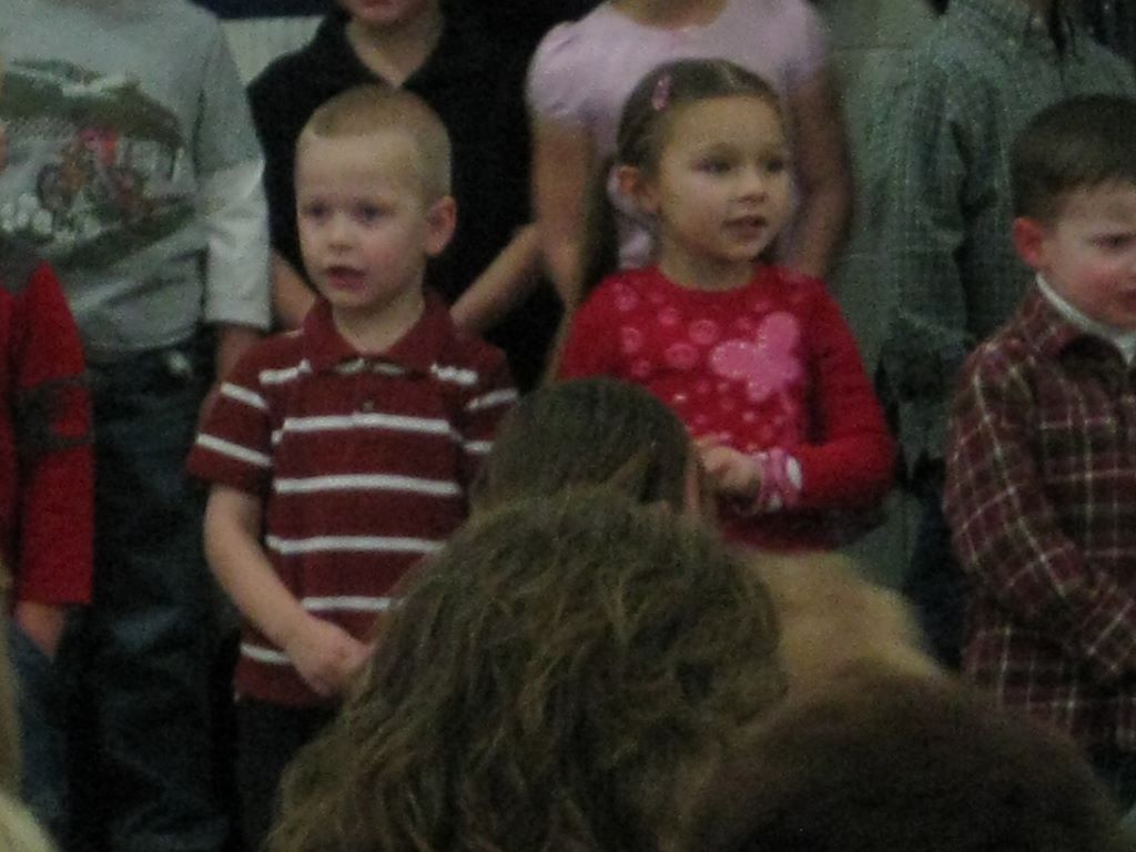 Jared sings like he doen't know the song