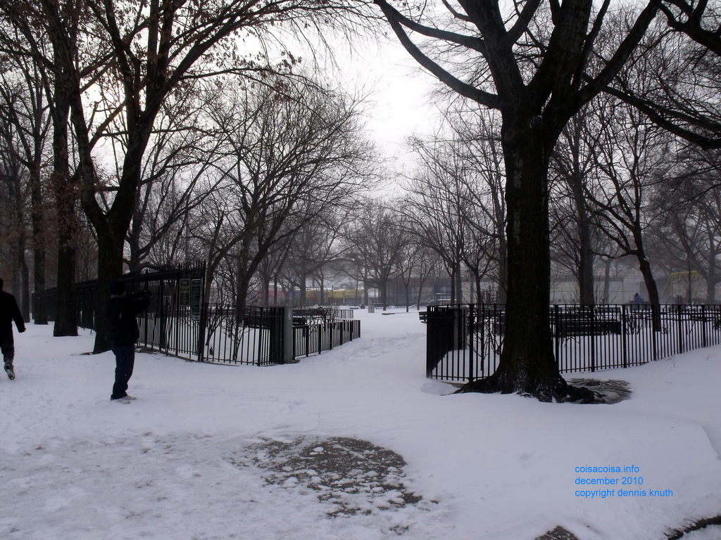 Clement Clarke Moore Homestead Park in Elmhurst Queens (large)
