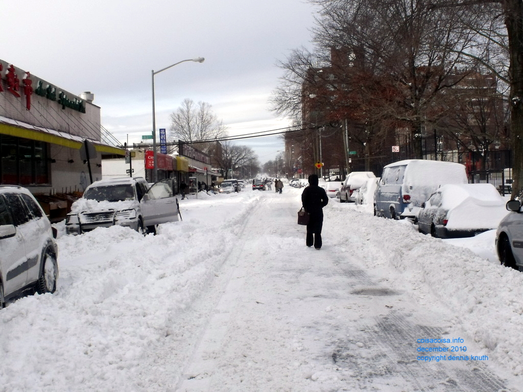 45th Avenue from the blizzard