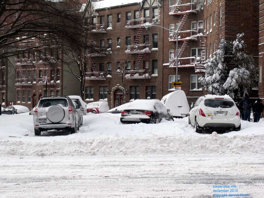 Stranded Car on 82nd Street in Elmhurst Queens (large)