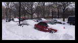 The snow was blocking 82nd street