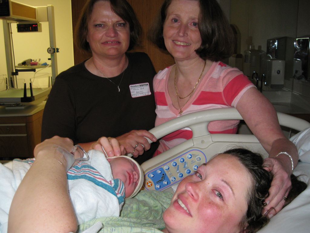 Mother Child and Two Grandmothers