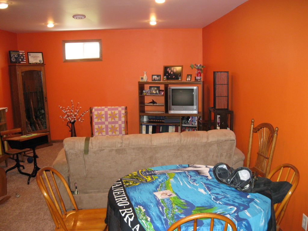 Remodeled basement for the grand kids presence