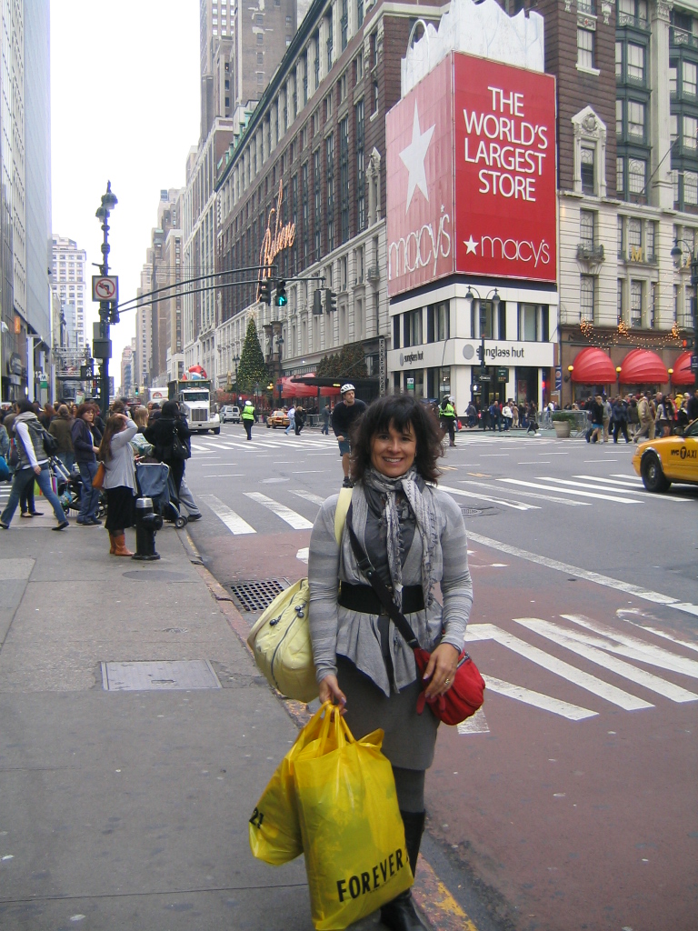 Ines at Herald Square 