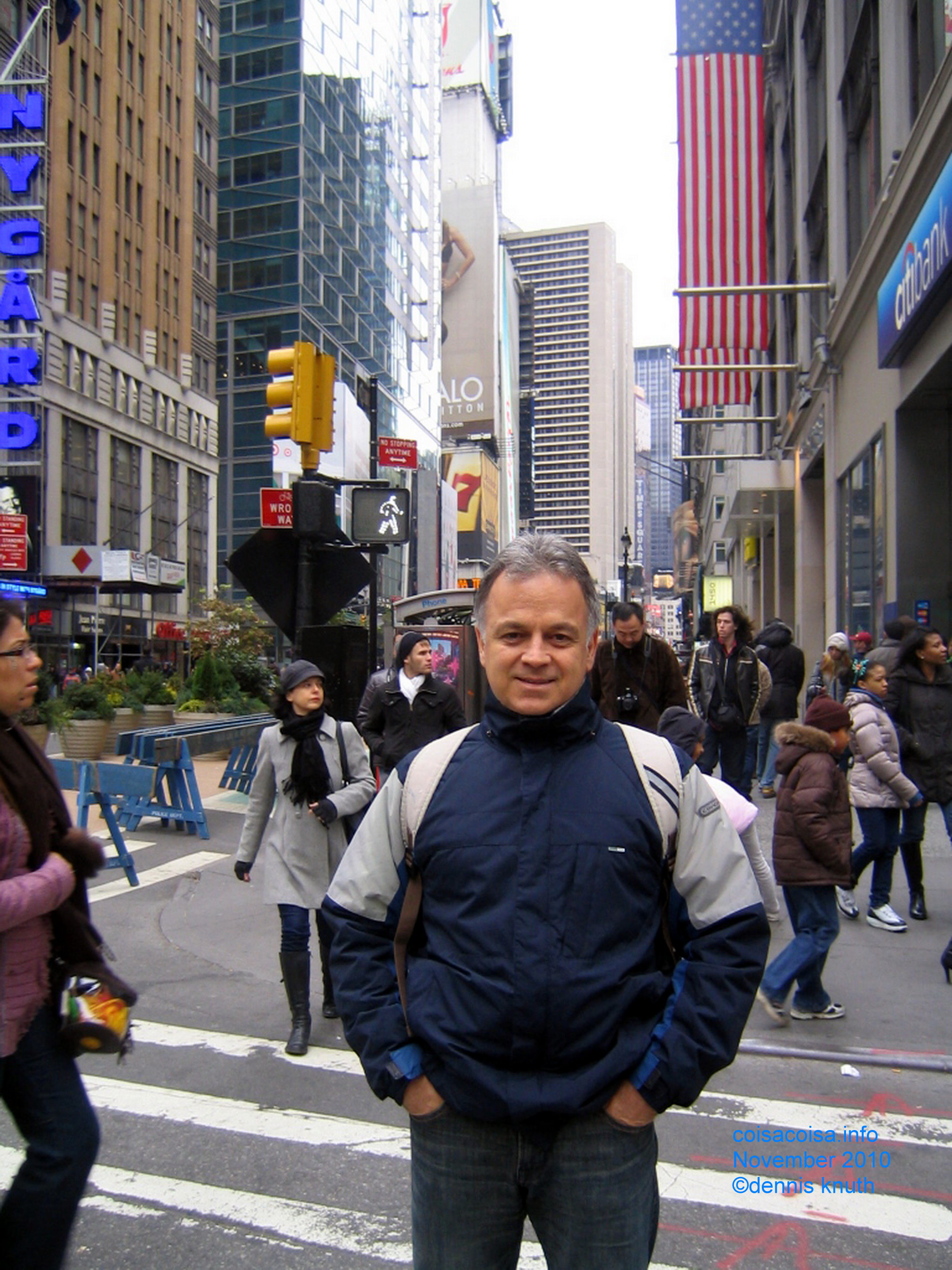 Tarcisio from Brazil on 45th Street