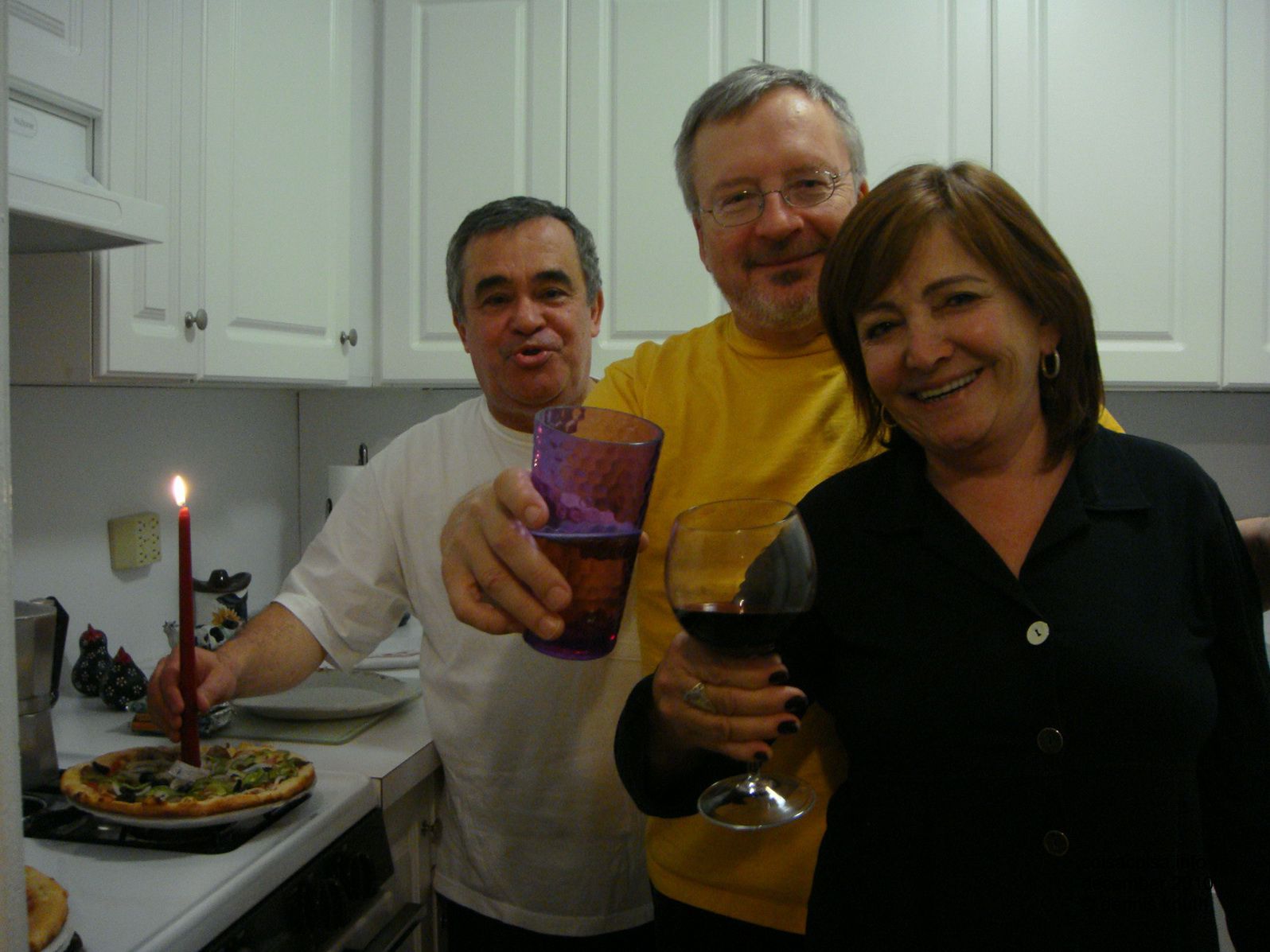 Dennis Concinha toasting the Photographer