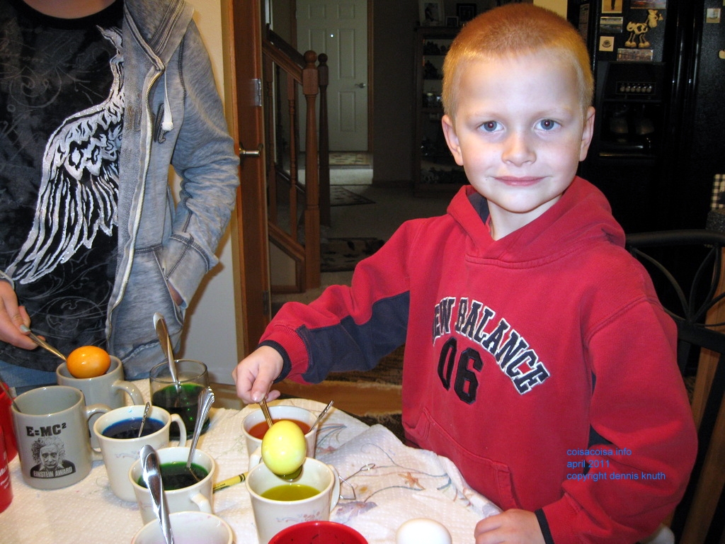 Bright eyed Jared colors easter eggs