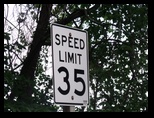 Speed limit 35