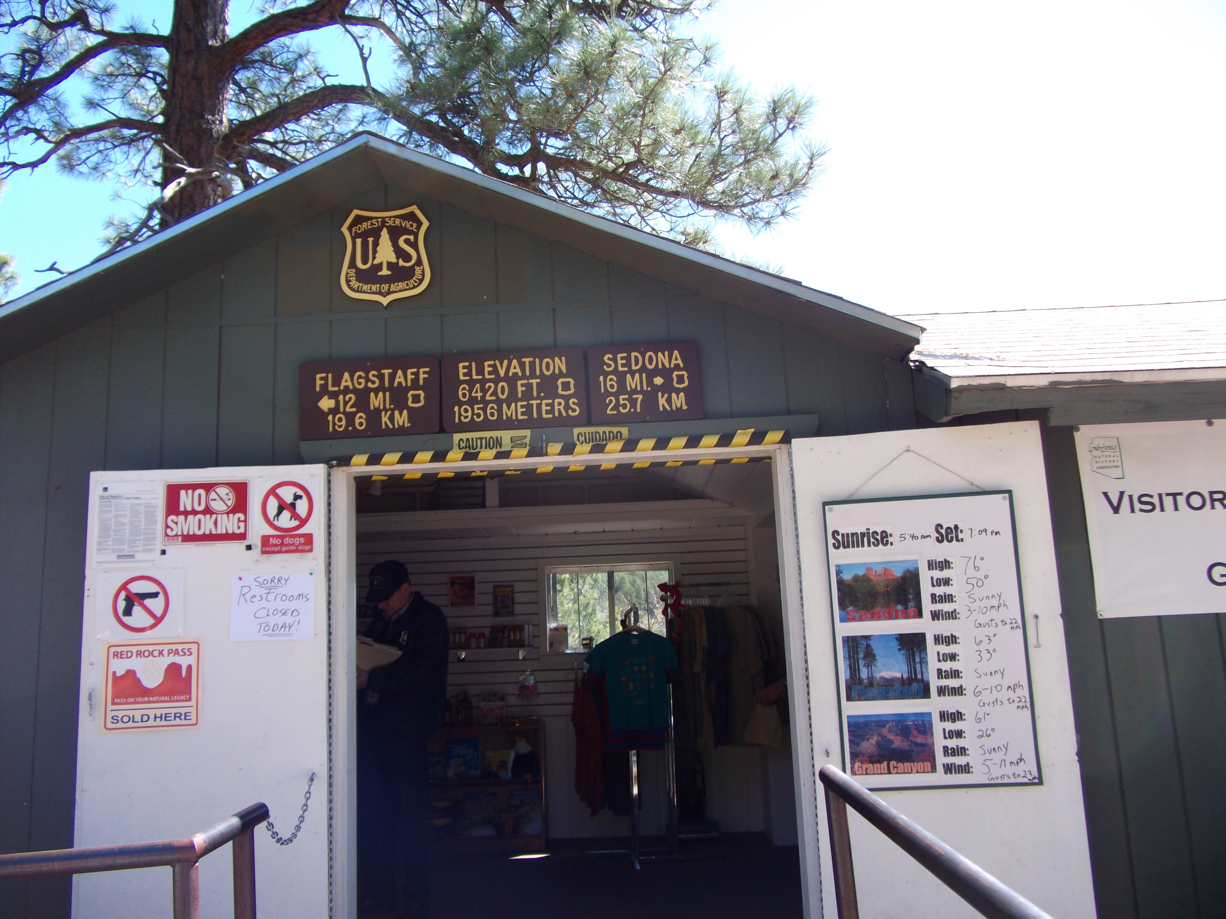 Ranger Station on the way to flagstaff