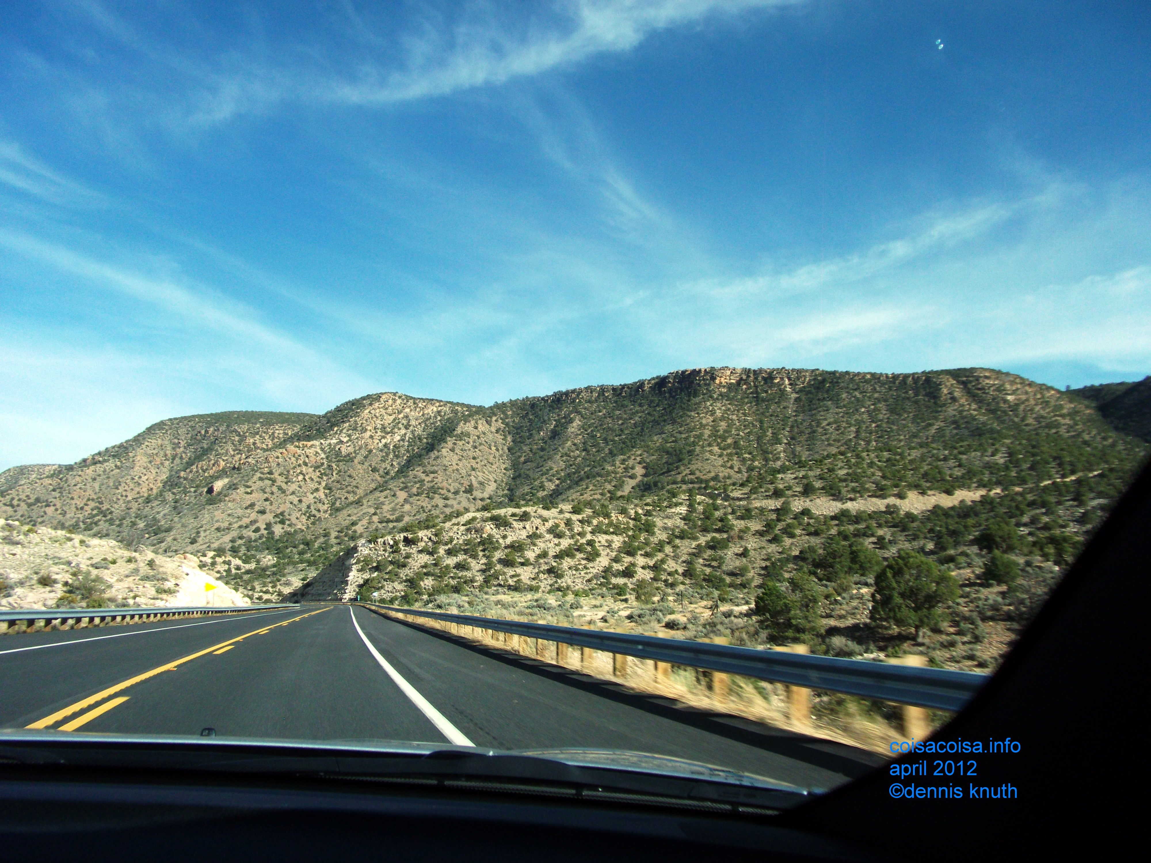 Heading down from the Grand Canyon rim