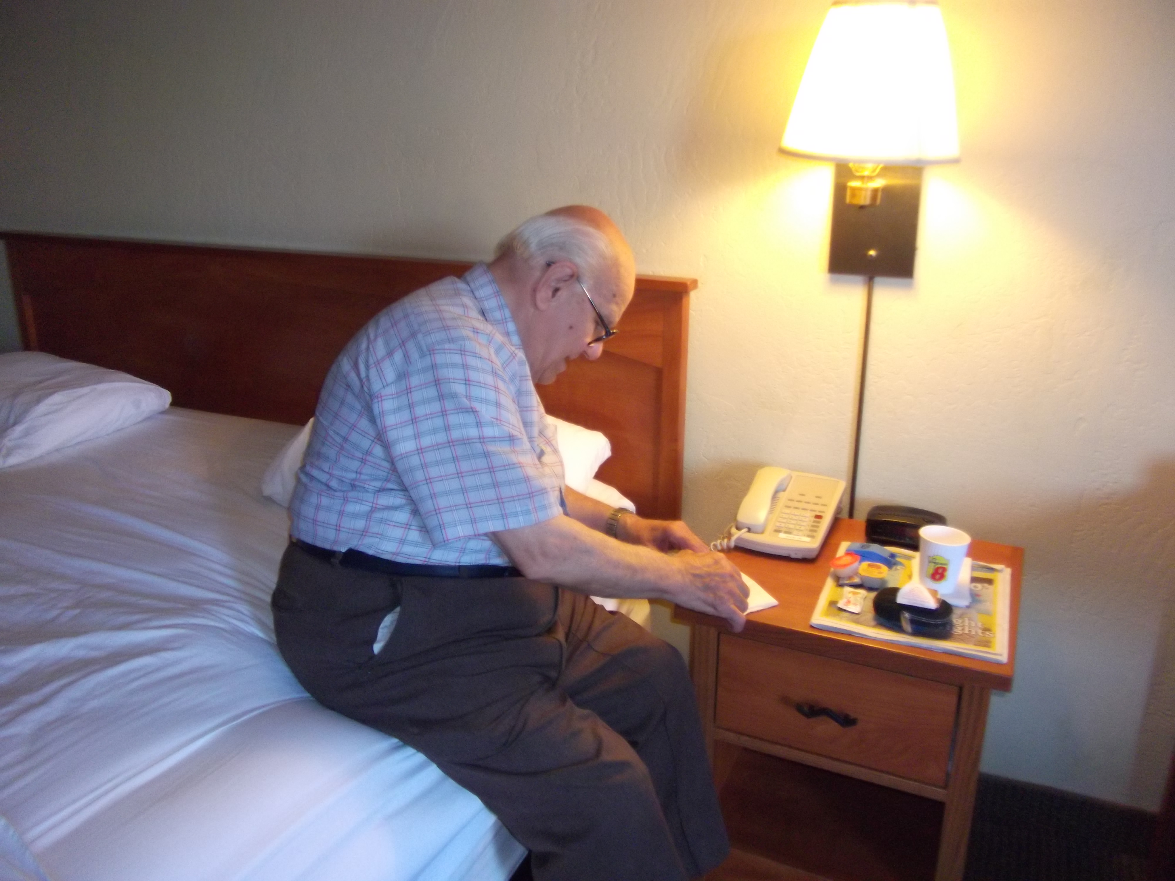 Orestus writing a note