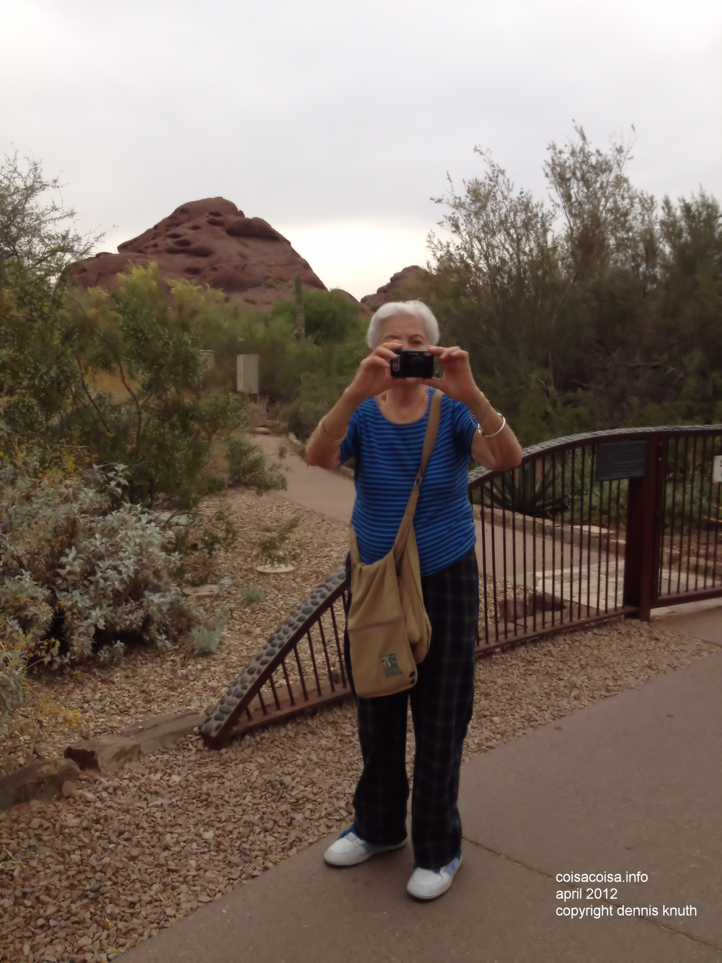 Stella photographing the photographer