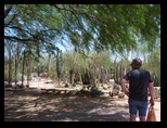 Dennis at the Phoenix Botanical Gardens April 2012