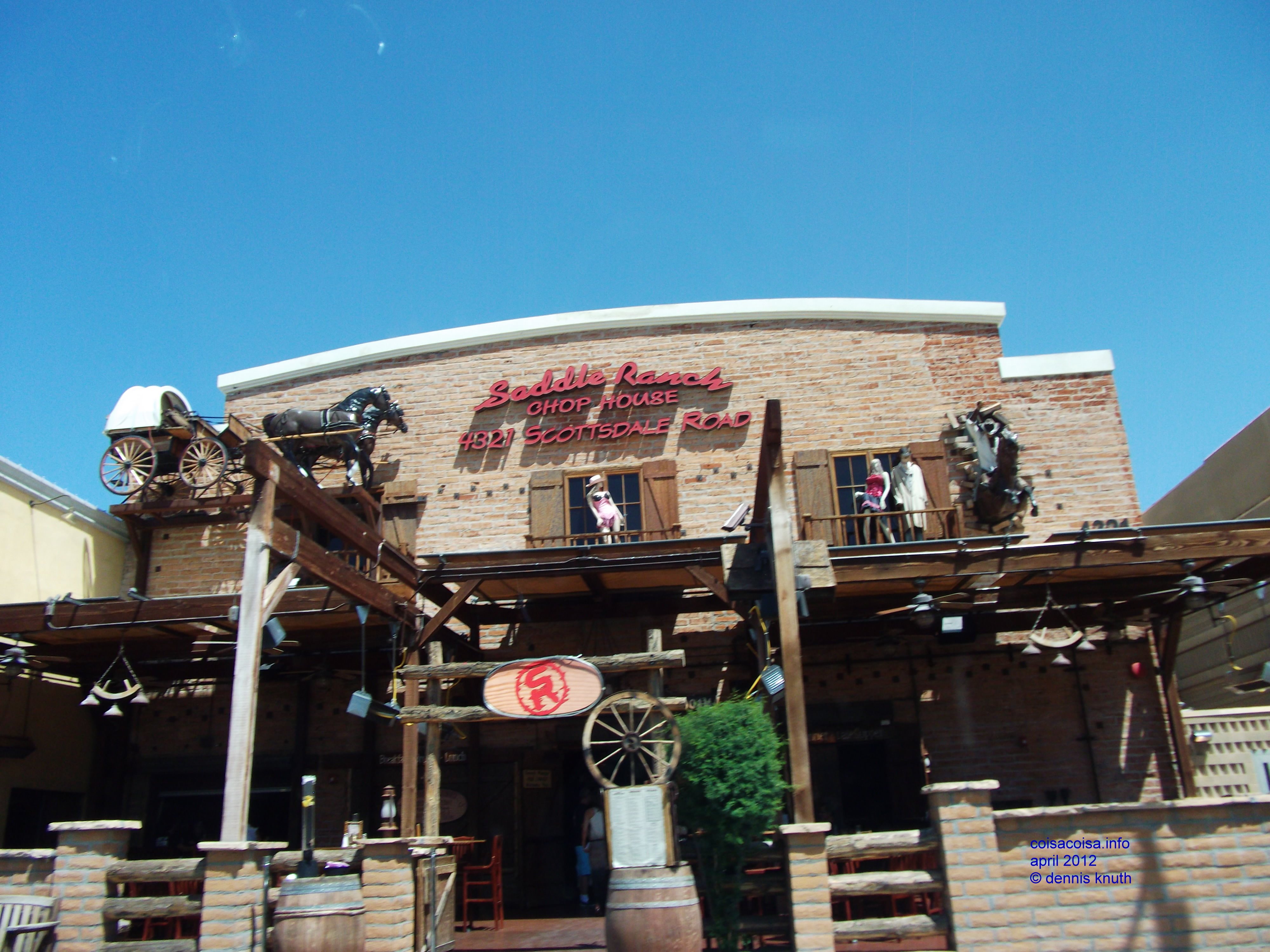 Saddle Ranch Chop House Scottsdale Arizona