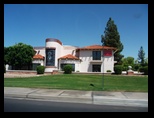 Church with a stained glass window in Scottsdale AZ