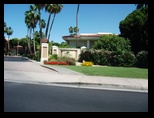 Driving by a gated Scottsdale Community