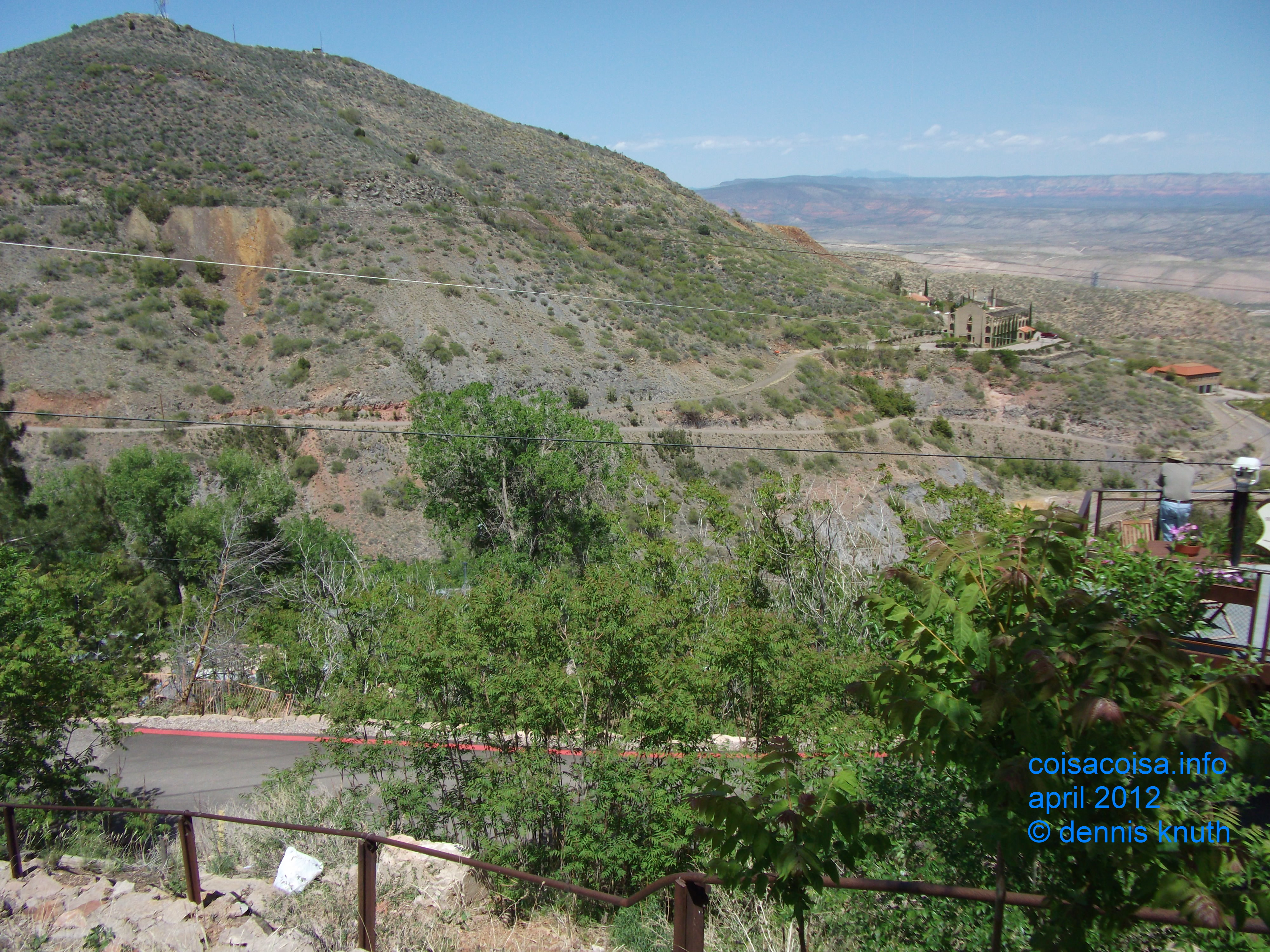 Heading down the mountain from Jerome Arizona