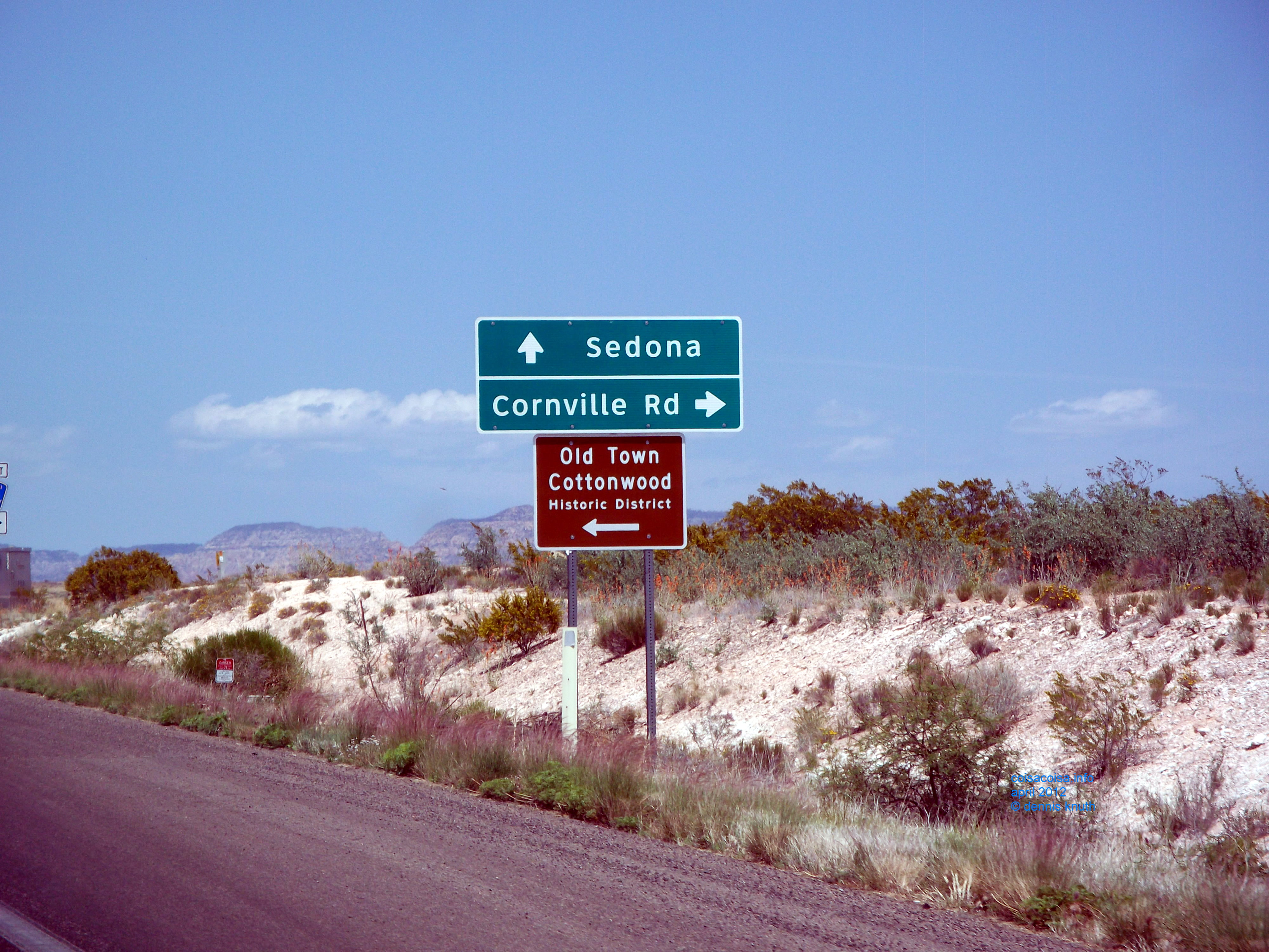On the Road to Sedona near Cottonwood