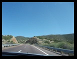 Heading up the hills  near Payson Arizona