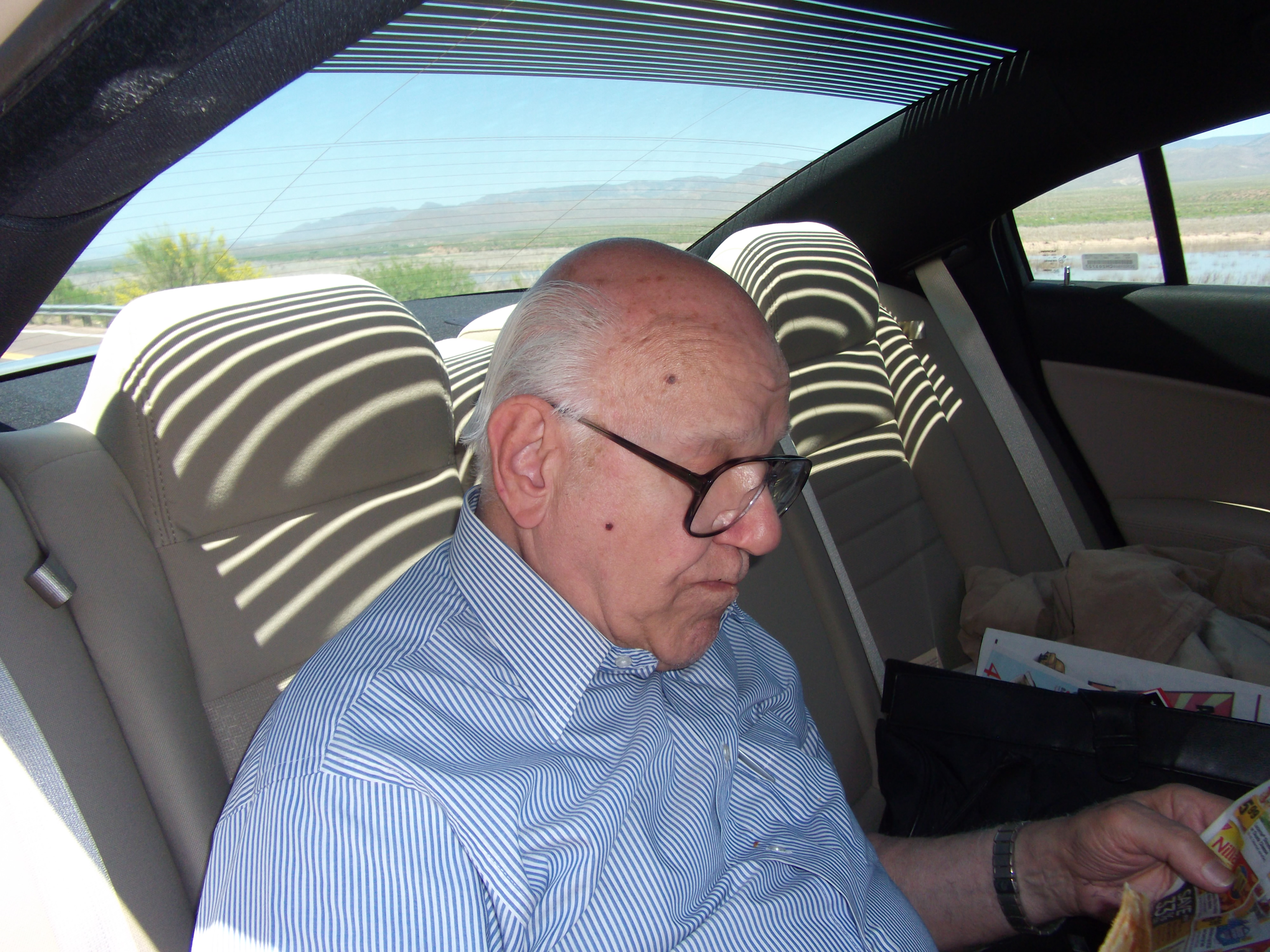 Orestus checking the map