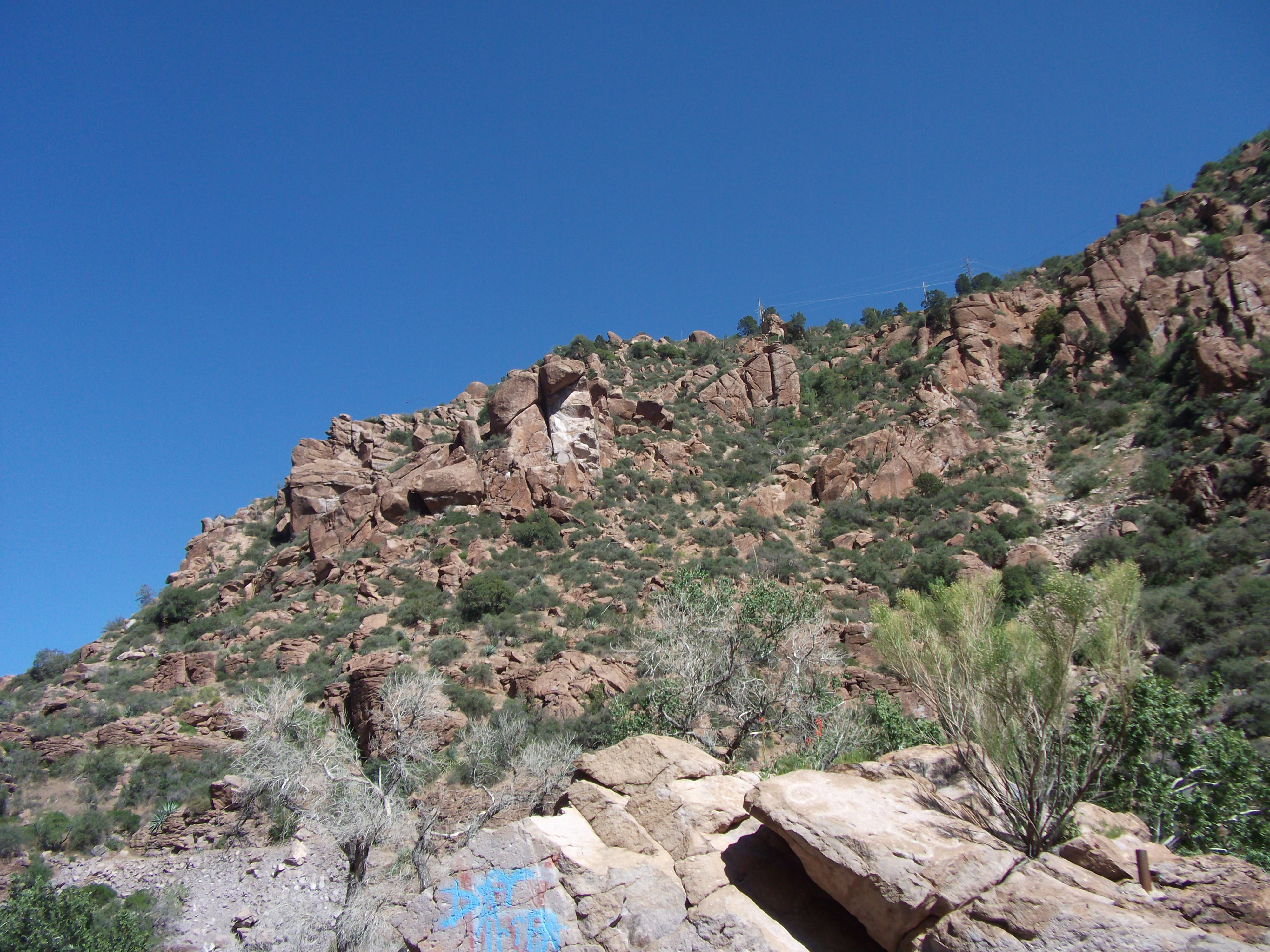 The hills of Globe Arizona