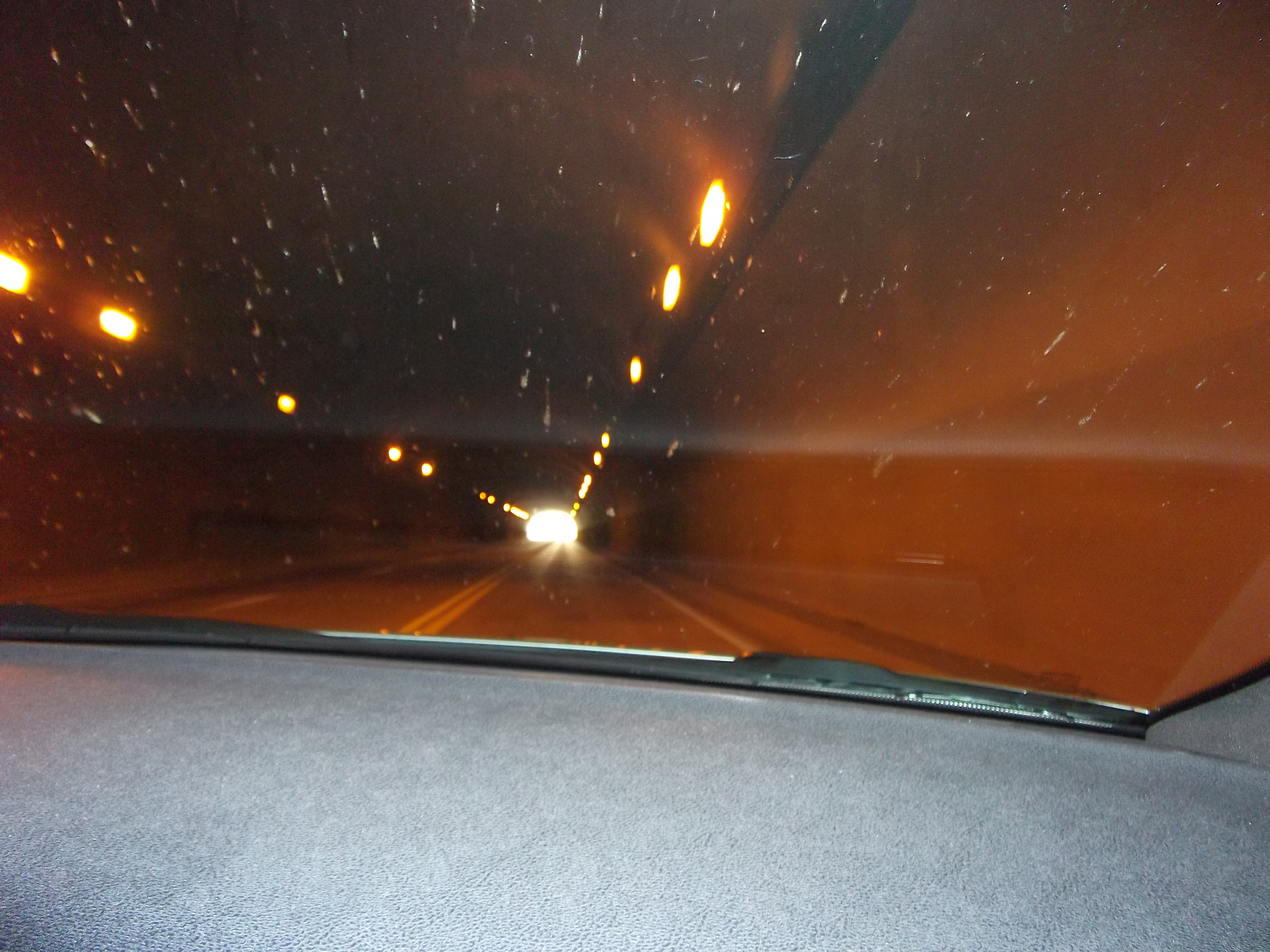 Tunnel at the end of the mountains