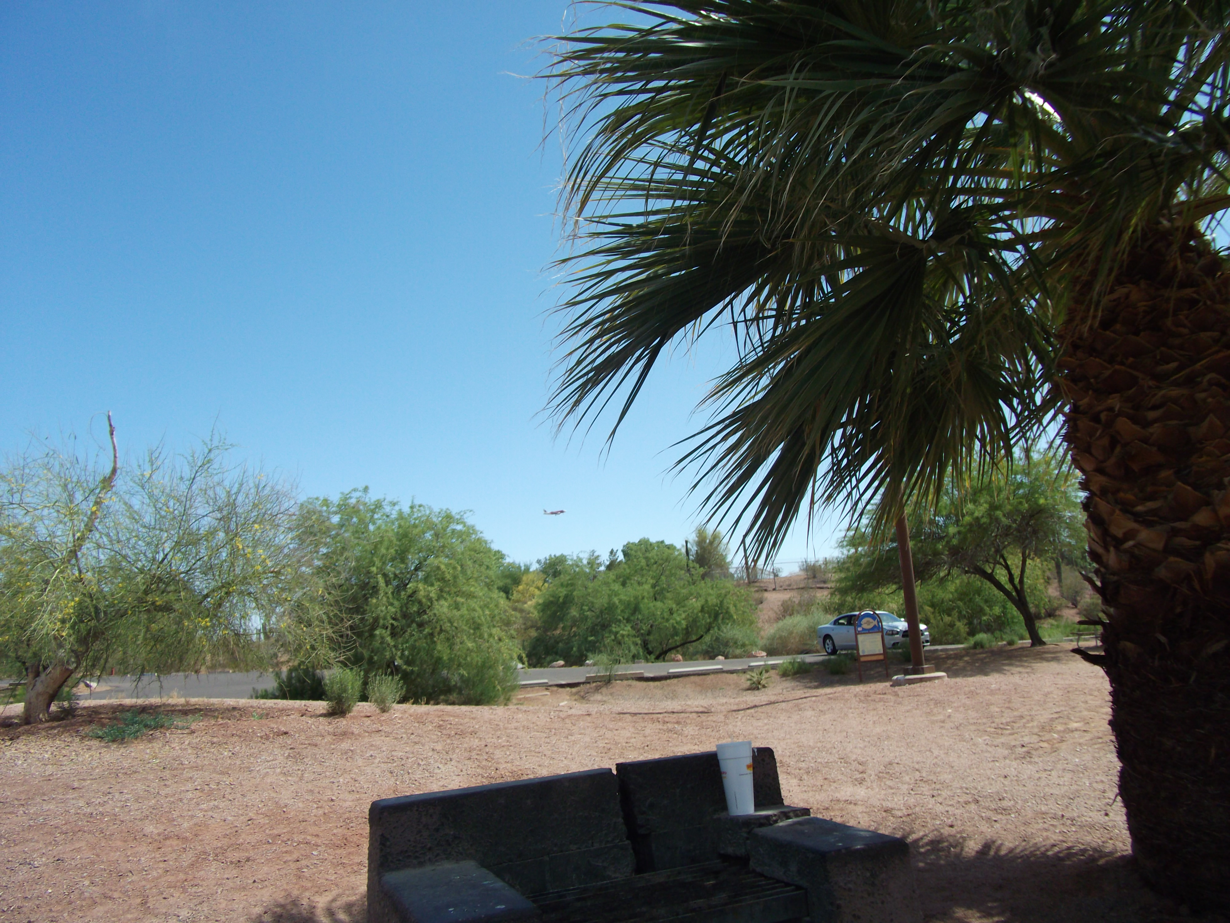 Papago Plane Landing