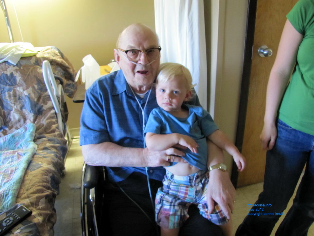 Colin and great grandpa John
