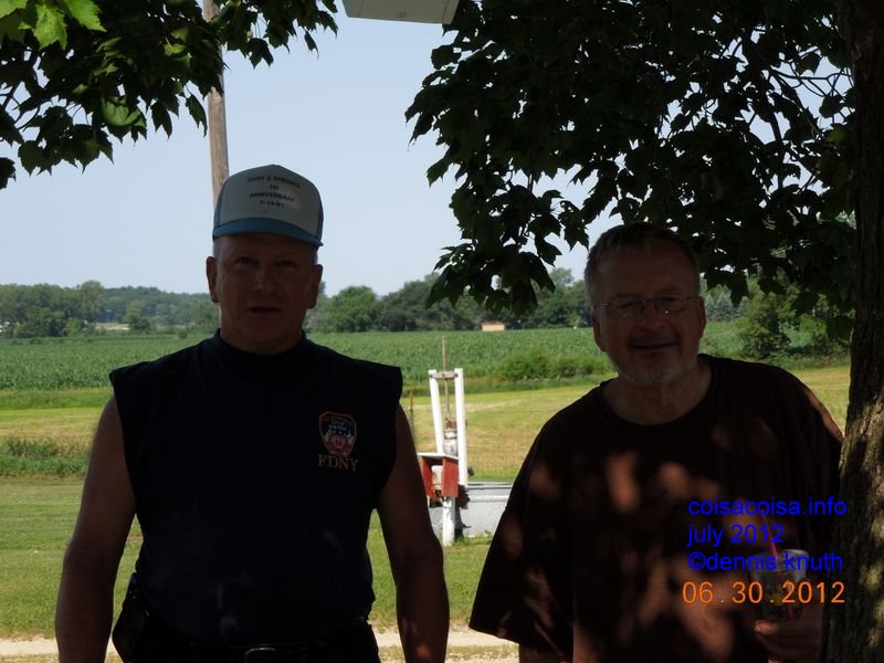 Gary and Dennis Knuth in the Shade in 2012