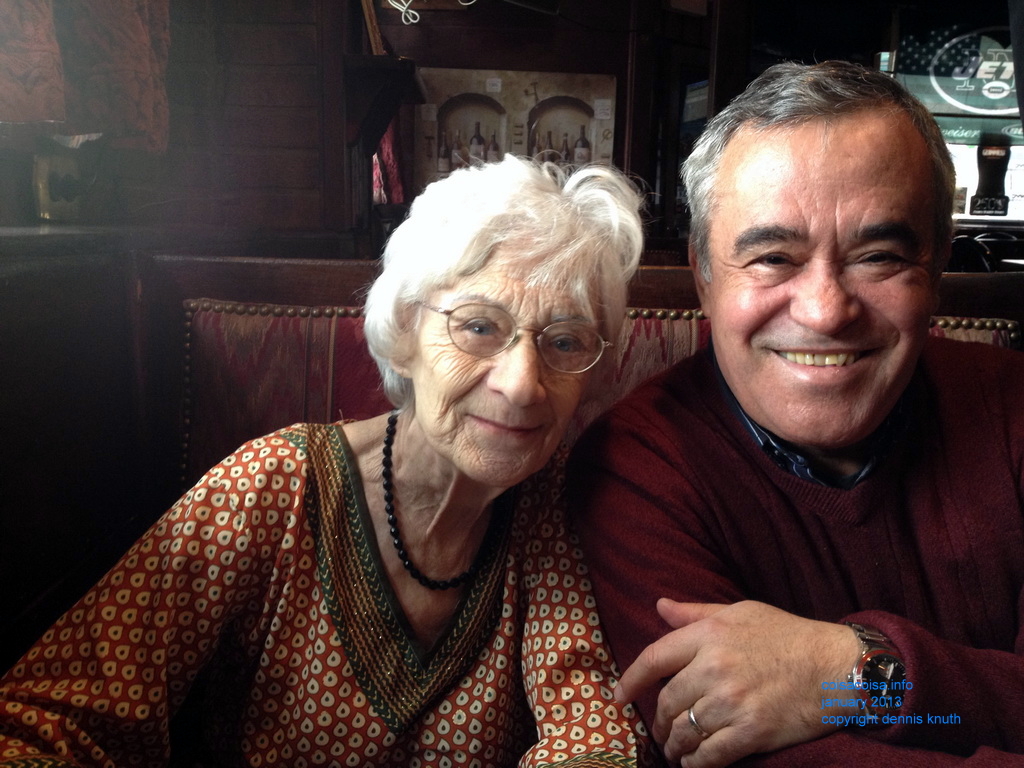 Olga and Helton at Cassidy's