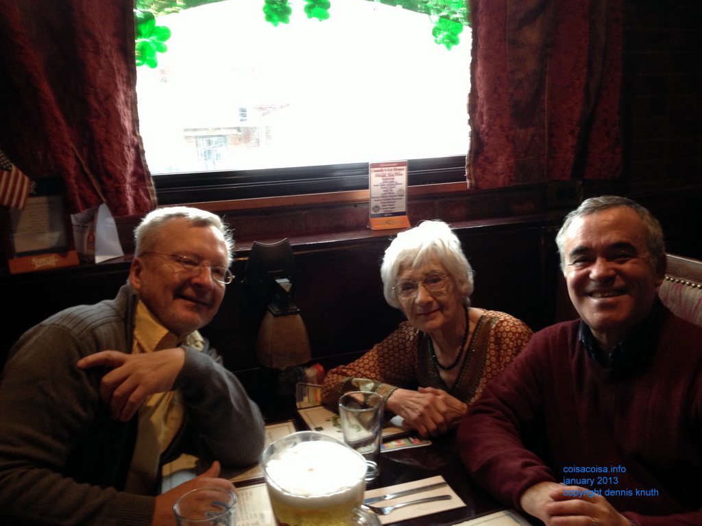 Olga Dennis and Helton at Cassidys