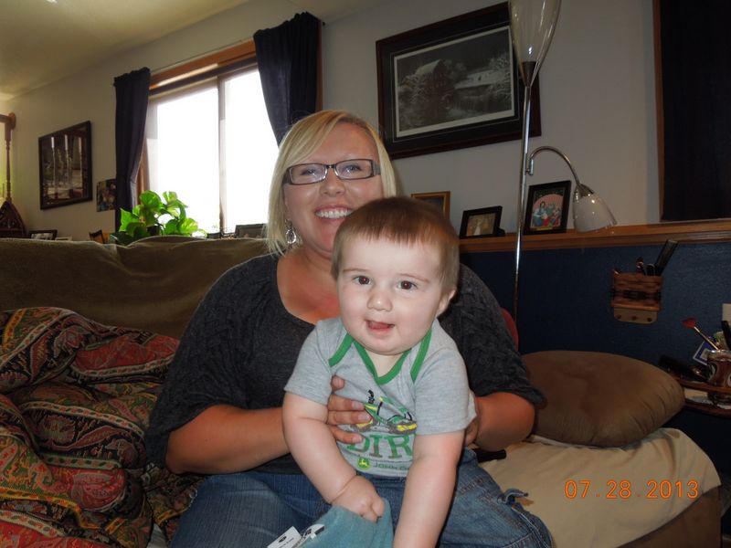 Aunt Kelli and Carson 2013