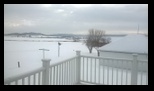 Winter from the kitchen window