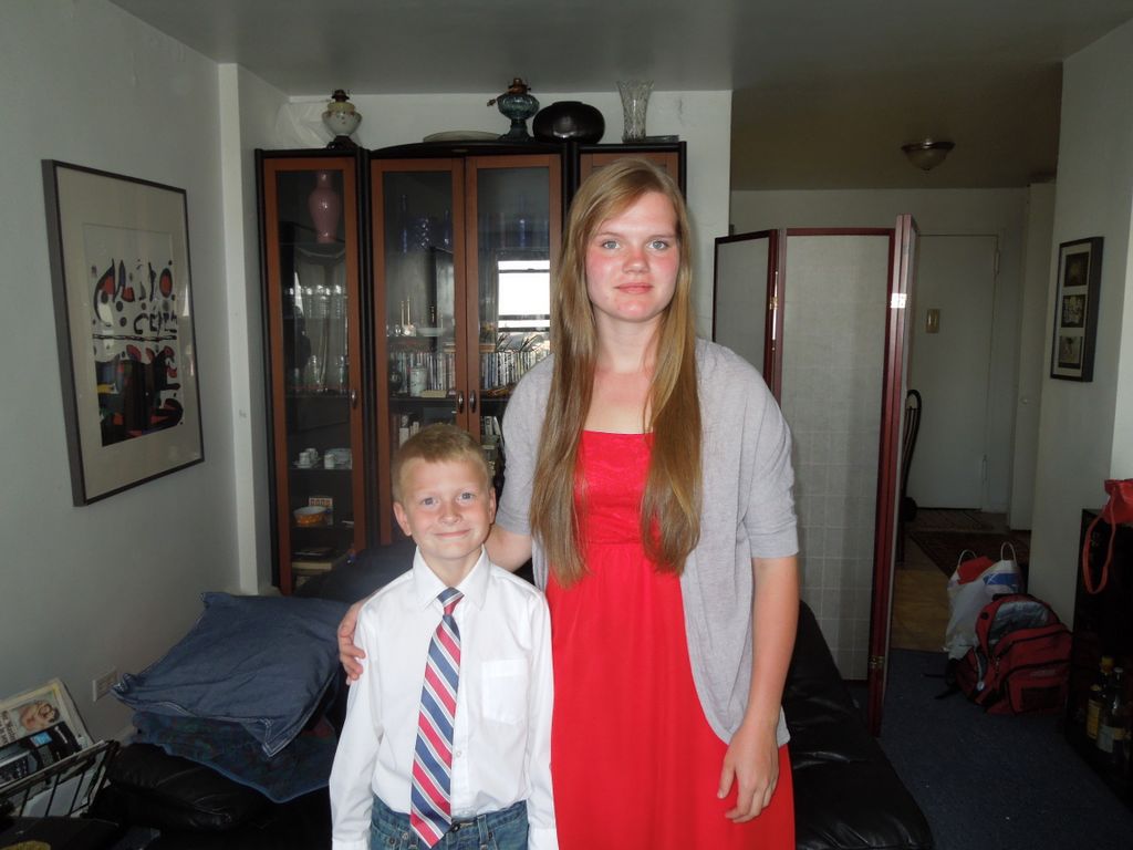 Jared and Kelsey Dressed for Broadway