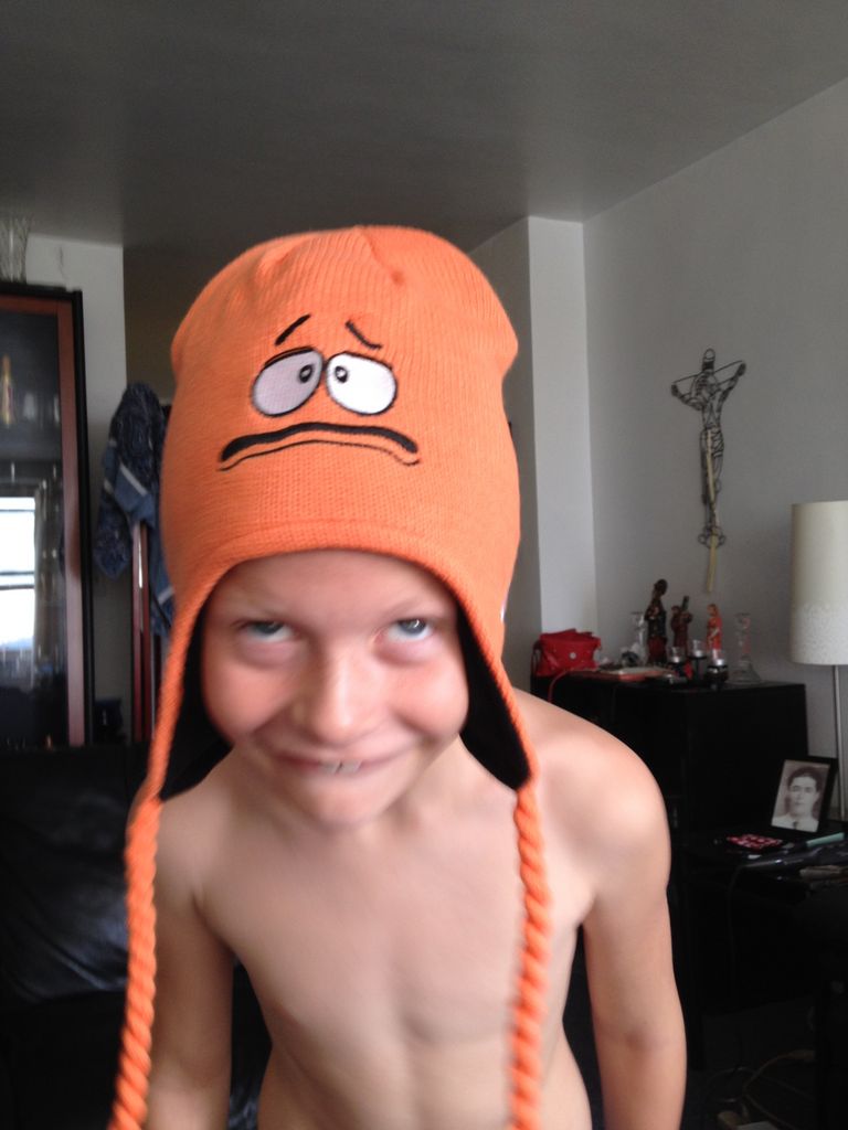 Goofy Jared and M&M hat