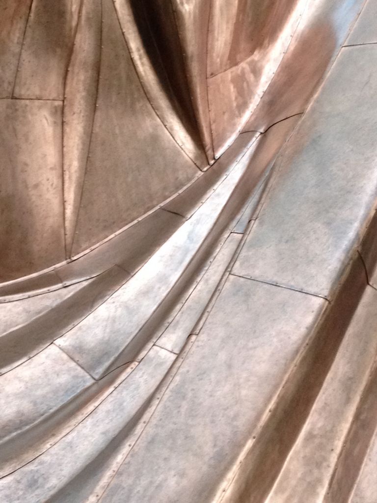 Lawn sculpture on the lawn at City Hall Park 2014