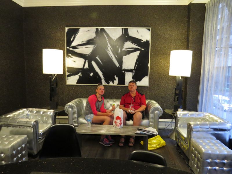 Abby and Tom starty day 2 in New York