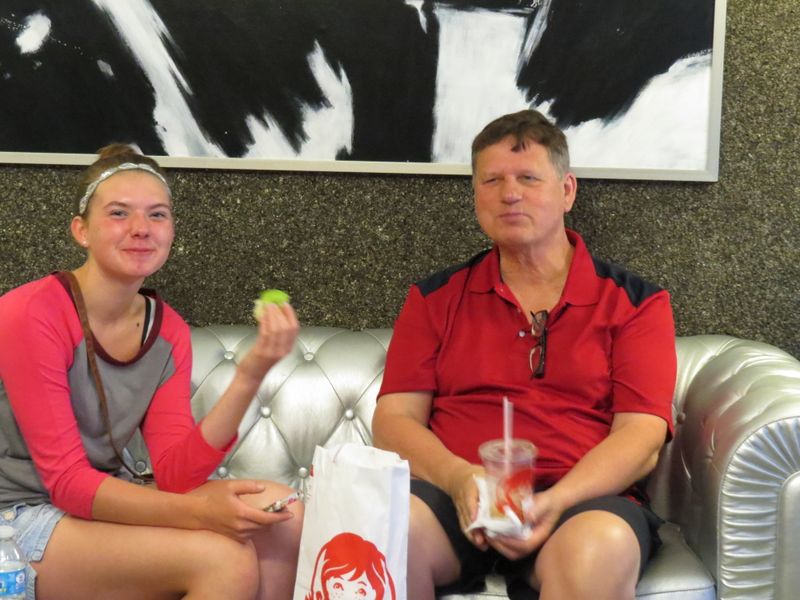 Abby and Tom in close-up