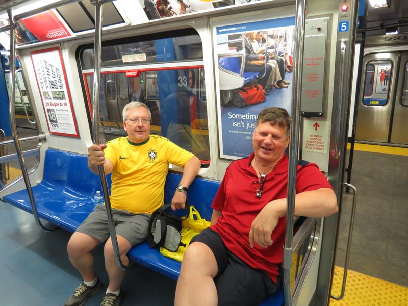 Tom cannot stop laughing