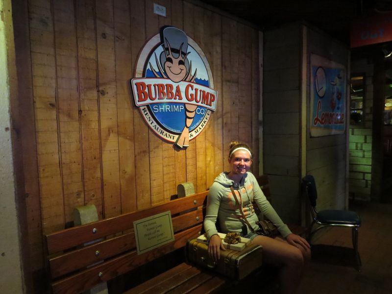 Abbey at the Bubbha Shrimp Company