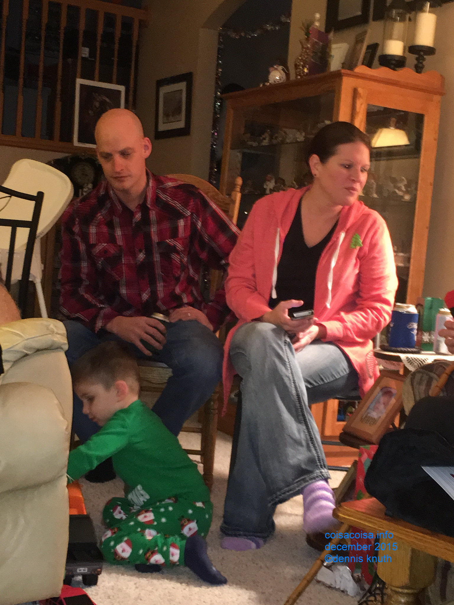 Nathan watches Carson