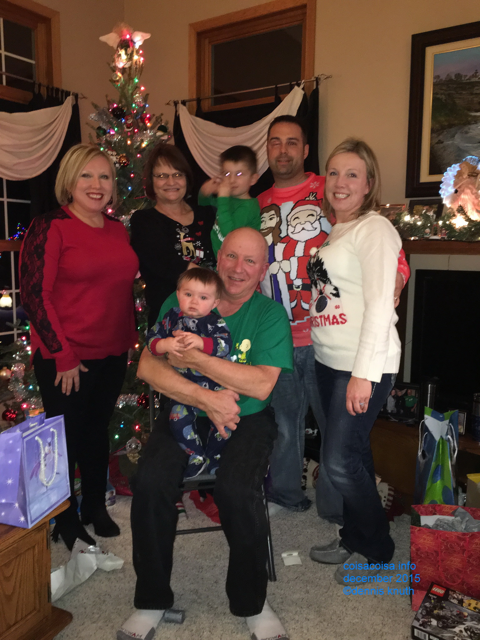 Sherri and Gary with the Fattmann Family and Kelly