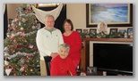 Dennis Sherri and Emogene at Christmas